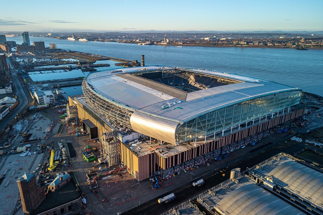 Efc Stadium Foregound Central Docks Background March 2024 Courtesy Of Peel Waters X